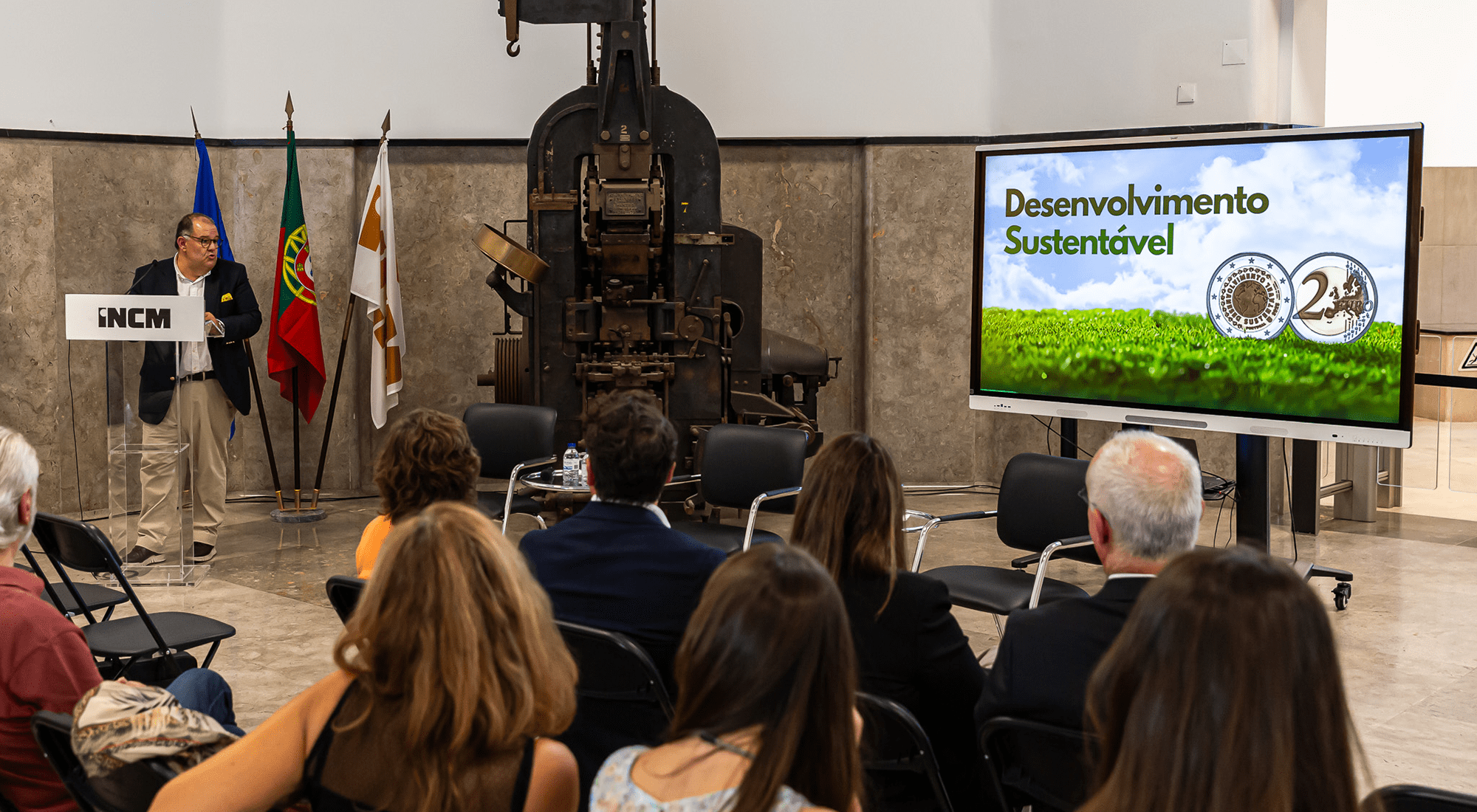 Casa da Moeda apresenta moeda para celebrar o Desenvolvimento Sustentável